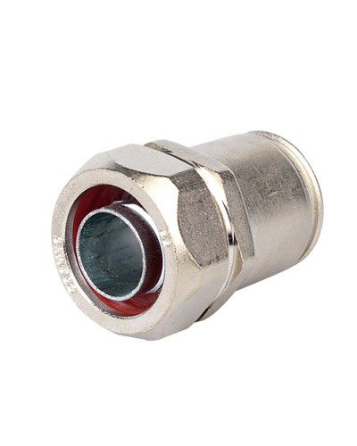 Муфта металлорукав DN 50-жесткая труба д.50мм, IP66/IP67, никелированная латунь DKC 6117-50 в Липецке Крепежные изделия Pintop.ru