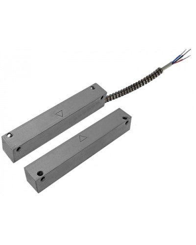 Датчик положения магнитогерконовый Магнито-контакт ДПМ-2 исп.104 металлорукав из нержавеющей стали ПАШК.425119.058 в Липецке Извещатели охранные Pintop.ru