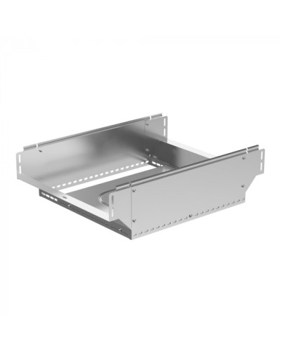 Ответвитель Т-образный вертикальный Стандарт INOX (AISI 304) 500х100 Промрукав (PR16.2735) в Липецке Аксессуары для лотков Pintop.ru