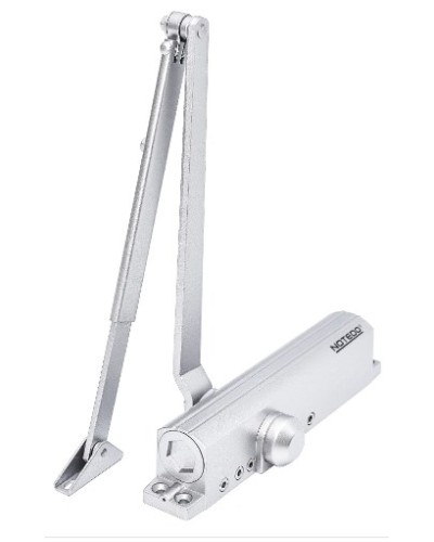 Доводчик NOTEDO DC-030-130 EN2-5 DA+BC (серебро) в Липецке Доводчики Pintop.ru