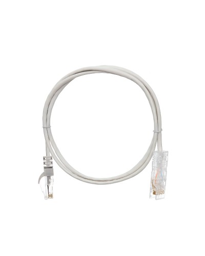 Шнур коммутационный 2хRJ45/8P8C F/UTP кат.5е (NMC-PC4SD55B-050-GY) NIKOMAX (5 м) в Липецке Патчкорды (медные) Pintop.ru