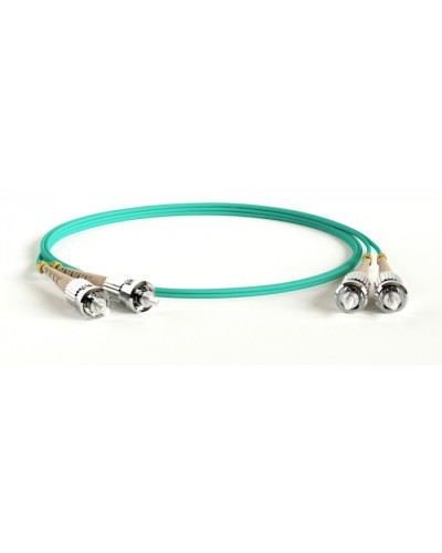 Патч-корд волоконно-оптический Hyperline FC-D2-503-FC/PR-ST/PR-H-30M-LSZH-AQ в Липецке Патч-корды оптические Pintop.ru
