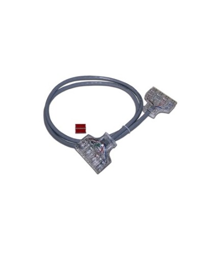 Патч-корд 110 тип - 110 тип, 1 пара, категория 6, 2 м, серый LANMASTER LAN-P4-P4-2.0/6 в Липецке Патч-корды и пигтейлы Pintop.ru