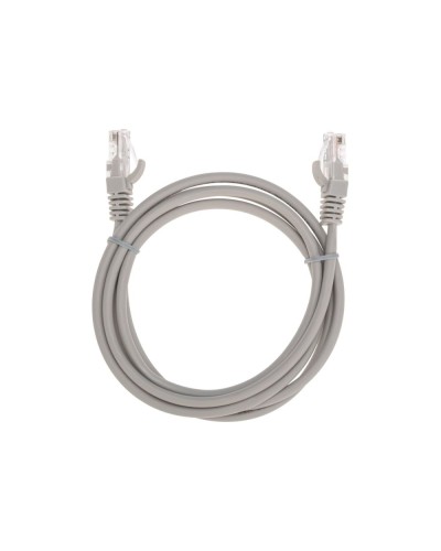 Патч-корд U/UTP CAT 5e, RJ45-RJ45, 26AWG, LSZH, серый, 1,5м REXANT 02-0100-105 в Липецке Патчкорды (медные) Pintop.ru