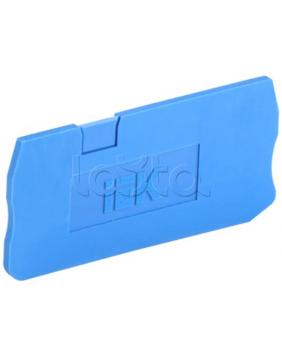 Заглушка для КПИ 2в-1,5/2,5 синяя IEK (YZN11D-3-ZGL-002-K07) в Липецке Клеммные колодки Pintop.ru