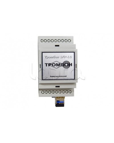 Конвертер оптический Тромбон SFP-LC-A в Липецке Система оповещения и трансляции Pintop.ru