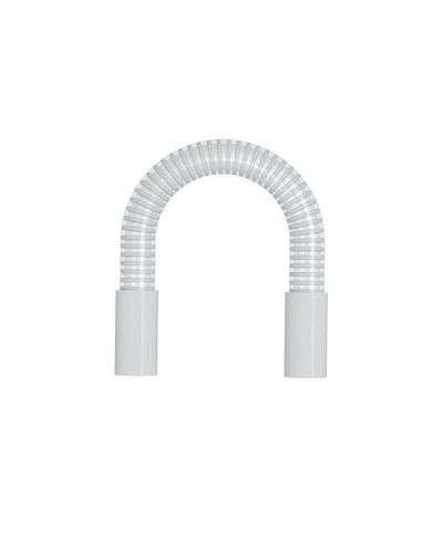 Гибкий переход для трубы диам. 25мм, длина 30см, цвет белый (49415W) в Липецке Повороты, муфты, тройники Pintop.ru