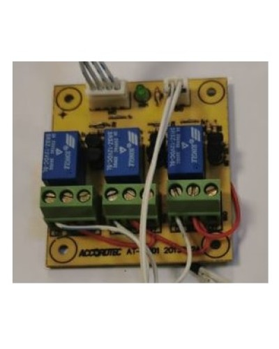 Универсальная релейная плата на 3 выхода AccordTec AT-RM01 в Липецке Дополнительное оборудование для СКУД Pintop.ru