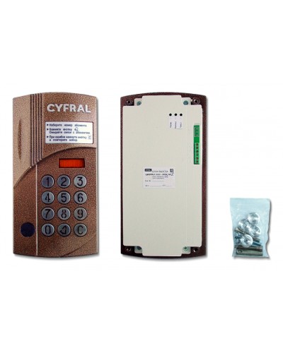 Блок вызова Цифрал CCD-2094.1И/PVC в Липецке Блоки вызова многоабонентные Pintop.ru