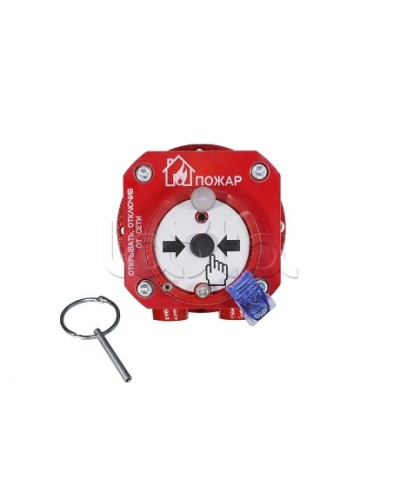 Извещатель пожарный ручной взрывозащищенный Спектрон-512-Exd-Н-ИПР-В-Modbus в Липецке Пожарные извещатели (Ex) Pintop.ru