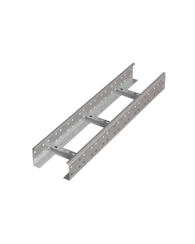 Лоток лестничный 100х100х1,2 L2000 мм INOX304 N КМ-Профиль (LL100-100-1.2-2000 INOX304 N) в Липецке Кабельные лотки Pintop.ru