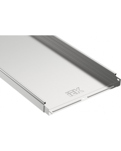 ESCA Лоток неперфорированный 50х400х3000-1,2 IEK (CLN10-050-400-120-3) в Липецке Аксессуары для лотков Pintop.ru