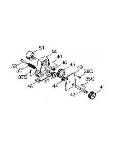 Энкодер BK-E Came 119RIBK022 в Липецке Запчасти для шлагбаумов и автоматики Pintop.ru