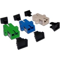 Адаптер оптический SC, OM4, симплексный LANMASTER LAN-SC-AM-OM4