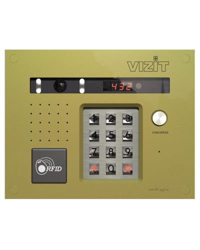 Блок вызова Vizit БВД-432FCBE2 в Липецке Многоабонентные устройства Pintop.ru