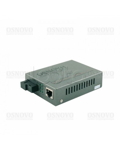 Медиаконвертер Gigabit Ethernet OSNOVO OMC-1000-11S5b в Липецке Медиаконвертеры Pintop.ru