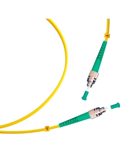 Шнур оптический simplex FC/APC-FC/APC 9/125 sm 20м LSZH Cabeus FOP(s)-9-FC/APC-FC/APC-20m в Липецке Патч-корды оптические Pintop.ru