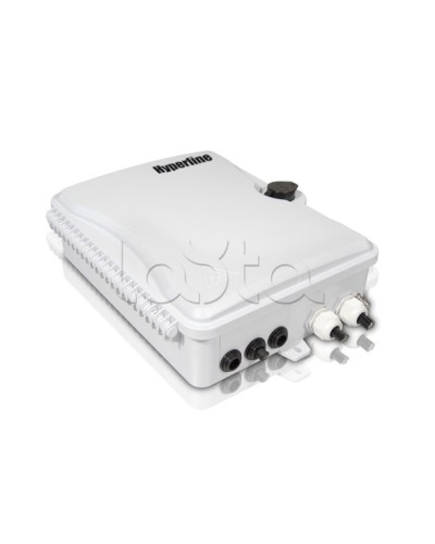 Бокс оптический настенный Hyperline FO-WBI-16A-GY в Липецке Кросс оптический Pintop.ru