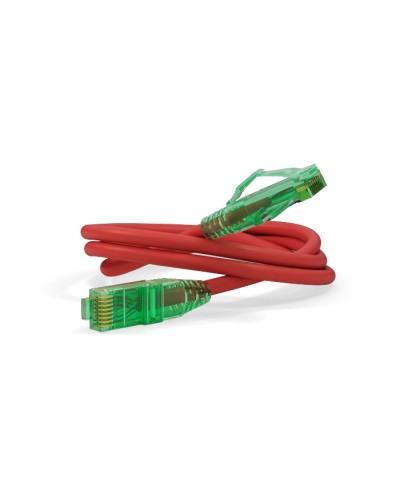 Патч-корд Hyperline PC-LPM-UTP-RJ45-RJ45-C6a-1M-LSZH-RD в Липецке Патчкорды (медные) Pintop.ru