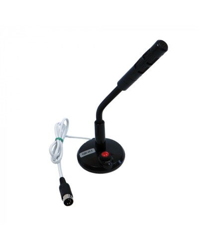 Микрофон диспетчера (разъем 5 вилка) Кристалл СДК-34.5(S/RS) в Липецке Дополнительное оборудование для ОПС Pintop.ru