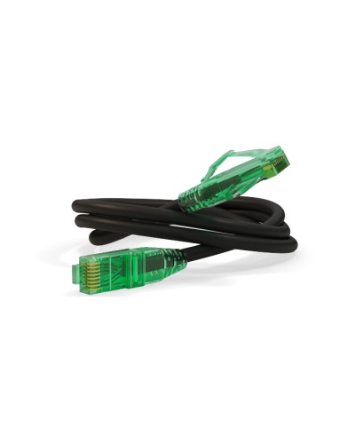 Патч-корд Hyperline PC-LPM-UTP-RJ45-RJ45-C6a-2M-LSZH-BK в Липецке Патчкорды (медные) Pintop.ru