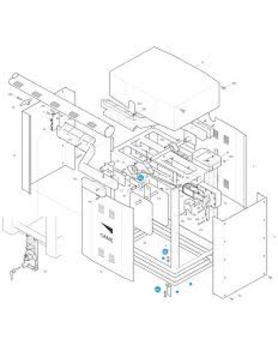 Вал выходной G4040Z, G4040IZ Came 119RIG341 в Липецке Запчасти для шлагбаумов и автоматики Pintop.ru