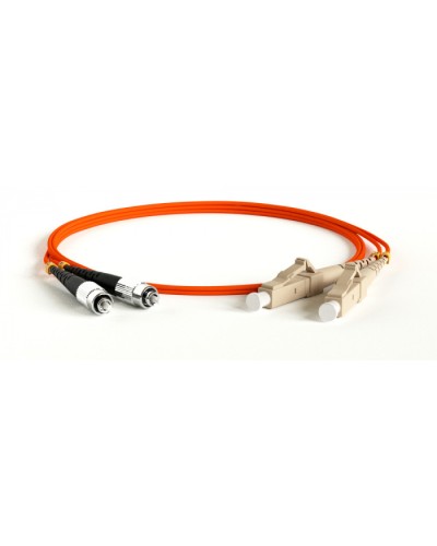 Патч-корд волоконно-оптический Hyperline FC-D2-62-FC/PR-LC/PR-H-50M-LSZH-OR в Липецке Патч-корды оптические Pintop.ru