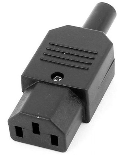 Розетка IEC 60320 C13, 10A, 250V, формата Mosaic, 45x45 LANMASTER LAN-SIP-23IEC-C13 в Липецке Блоки розеток Pintop.ru