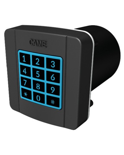 Клавиатура кодонаборная накладная, 12 кнопок, синяя подсветка Came 806SL-0150 в Липецке Запчасти для шлагбаумов и автоматики Pintop.ru