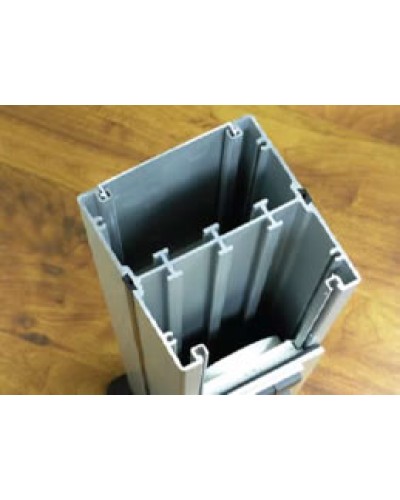 Колонна алюминевая под суппорт (двухсторонняя) 350мм Экопласт 70235 в Липецке Системы лючков и колонн Pintop.ru