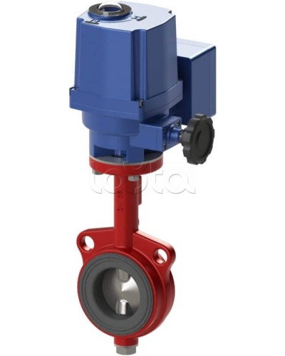 Затвор дисковый с электромеханическим приводом Спецавтоматика Зт 150/1,6(Э220М)-Ф.УЗ.1-АН-150 в Липецке Затворы дисковые Pintop.ru