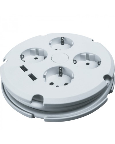 Удлинитель Navigator 61 456 NPE-USB02-04-150-ESC-3X1с/з выкл.4 гн.1.5м USB2.1A в Липецке Блоки розеток Pintop.ru