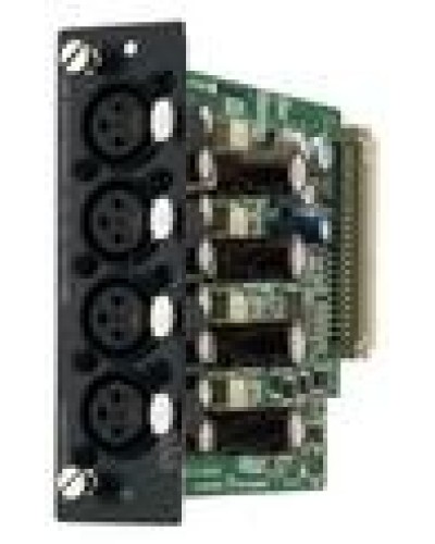 Модуль 4-канальный микрофон/линия входов TOA D-2000AD1 в Липецке Системы оповещения и трансляции TOA Pintop.ru