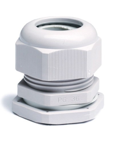 Зажим кабельный с контргайкой, IP68, PG21, д.13 - 18 мм DKC 53000 в Липецке Клеммные колодки Pintop.ru