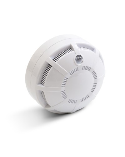 Извещатель пожарный дымовой оптико-электронный Рубеж ИП 212-45 V1.04 влагозащищенный, сетка металлическая в Липецке Пожарные извещатели Pintop.ru