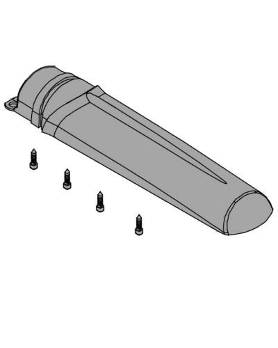 Крышка кожуха винта АХ302304, АХ3024, АХ402306, АХ412306 Came 119RID308 в Липецке Запчасти для шлагбаумов и автоматики Pintop.ru