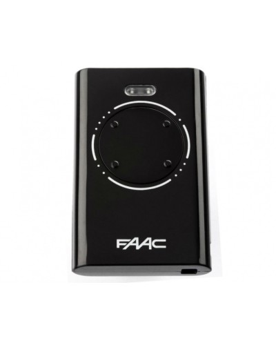 Брелок-передатчик 4-канальный Faac 7870101 (черный) в Липецке Устройства радиоуправления для шлагбаумов и автоматики Pintop.ru