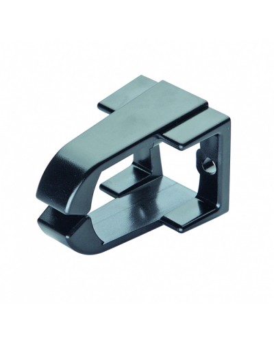 Кольцо пластик, 43 x 65 x 43 мм, черный Eurolan (60A-19-02BL) в Липецке Аксессуары для стоек и шкафов Pintop.ru