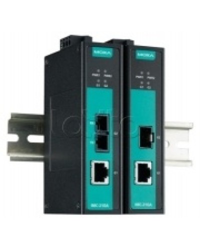 Медиаконвертер Gigabit Ethernet 10/100/1000BaseTX в 100/1000Base (SC) Moxa IMC-21GA-LX-SC в Липецке Медиаконвертеры Pintop.ru