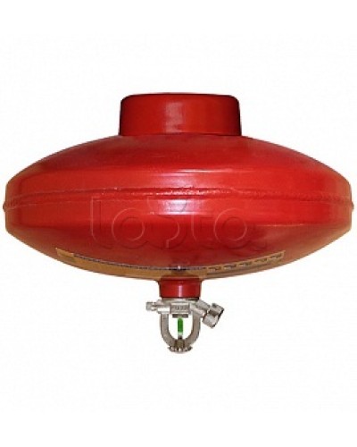 Модуль порошкового пажаротушения ПОЖТЕХНИКА МПП-7/93 МИГ (диск) (температура срабатывания +93°С) (красный) в Липецке Модули порошковые Pintop.ru