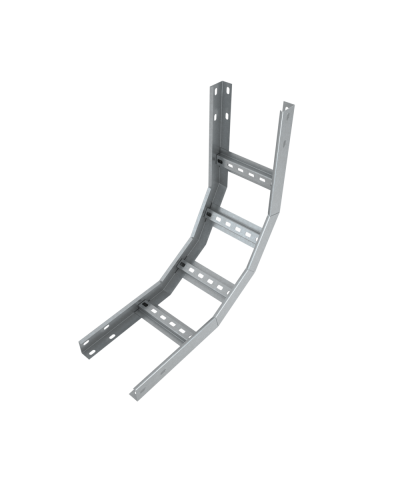 Угол лестничный вертикальный внутренний 90 гр. 80х300х1,2 мм Быстрый монтаж HD85 КМ-профиль (LNLS90-80-300-1.2 HD85) в Липецке Аксессуары для лотков Pintop.ru