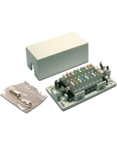 Модуль соединительный неэкранированный LANMASTER LAN-CNB-UTP5E в Липецке Проходные адаптеры Pintop.ru