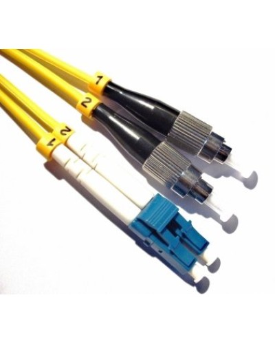 Патч-корд оптический, PVC, дуплексный, LC/UPC-FC/UPC, SM OS2, 2.0 м TWT (TWT-2LC-2FC/SU-2.0) в Липецке Патч-корды оптические Pintop.ru