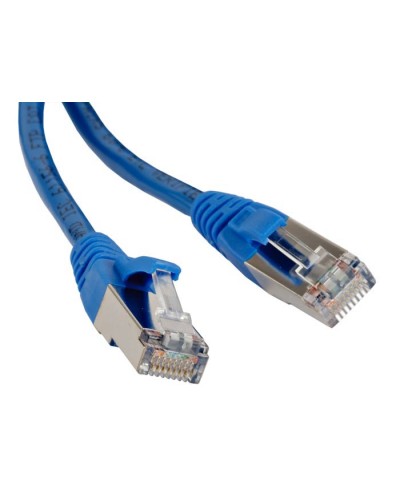 Патч-корд F/UTP Hyperline PC-LPM-STP-RJ45-RJ45-C6-5M-LSZH-BL в Липецке Патчкорды (медные) Pintop.ru