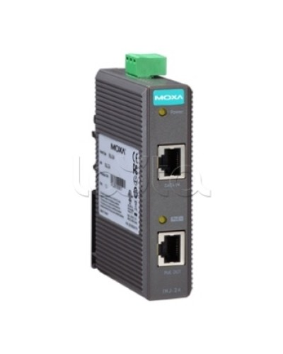 PoE-инжектор Moxa INJ-24-T в Липецке Блоки питания для кожухов и камер Pintop.ru