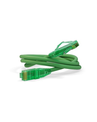 Патч-корд Hyperline PC-LPM-UTP-RJ45-RJ45-C6a-0.5M-LSZH-GN в Липецке Патчкорды (медные) Pintop.ru