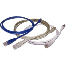 Патч-корд RJ45 TWT UTP кат.5e, с заливными колпачками, 5.0 м, серый TWT TWT-45-45-5.0-GY