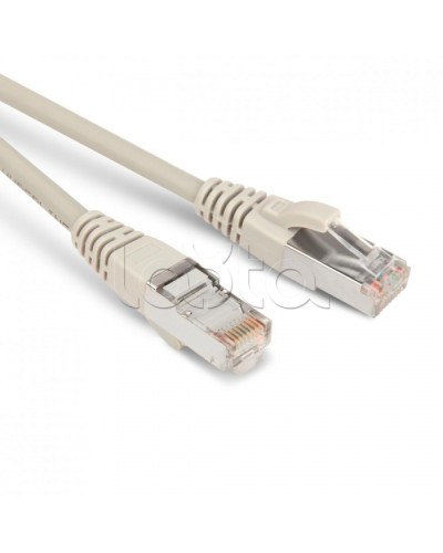 Патч-корд RJ45-RJ45, 4 пары, STP, кат.5е, LSZH (3м) Hyperline PC-LPM-STP-RJ45-RJ45-C5e-3M-LSZH-GY в Липецке Патчкорды (медные) Pintop.ru