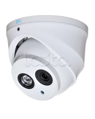 Камера видеонаблюдения купольная RVi-1ACE102A (2.8) white в Липецке Аналоговые камеры Pintop.ru