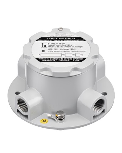 Коробка коммутационная взрывозащищенная Эридан ККВ-07е-Ex-А-Р1-К-БК1 в Липецке Комутационные взрывозащищенные коробки Pintop.ru